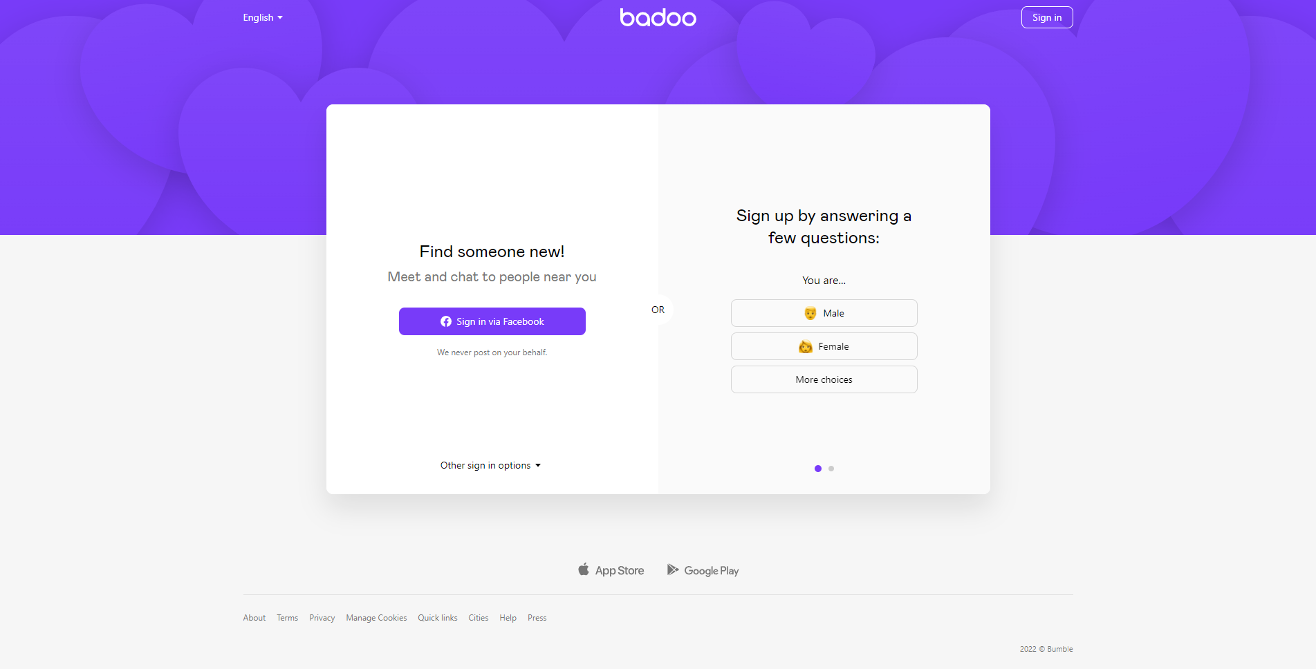 How to find out if someone has a badoo account